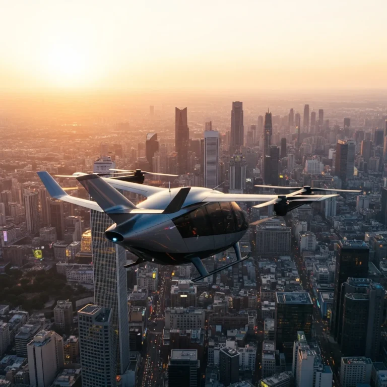 Taxi Aerei Elettrici: Velocità e Lusso per la Mobilità Urbana del Futuro