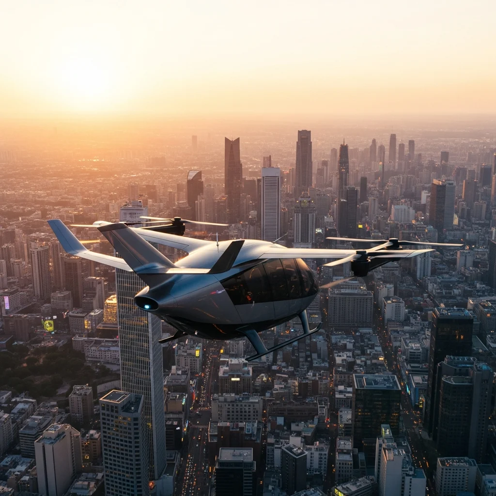 Taxi Aerei Elettrici: Velocità e Lusso per la Mobilità Urbana del Futuro
