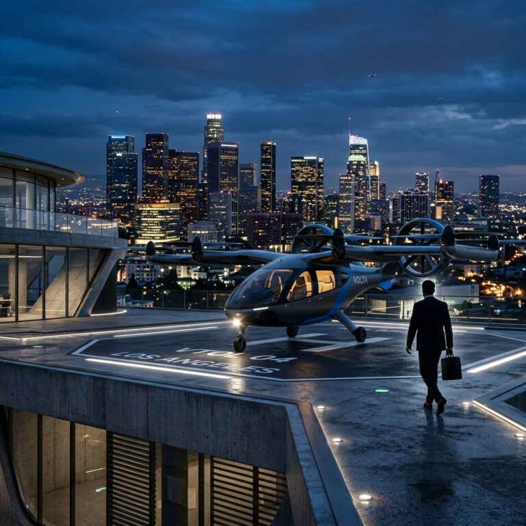 Los Angeles Si Prepara agli Air Taxi: Presentazione e Vertiporti per le Olimpiadi 2028