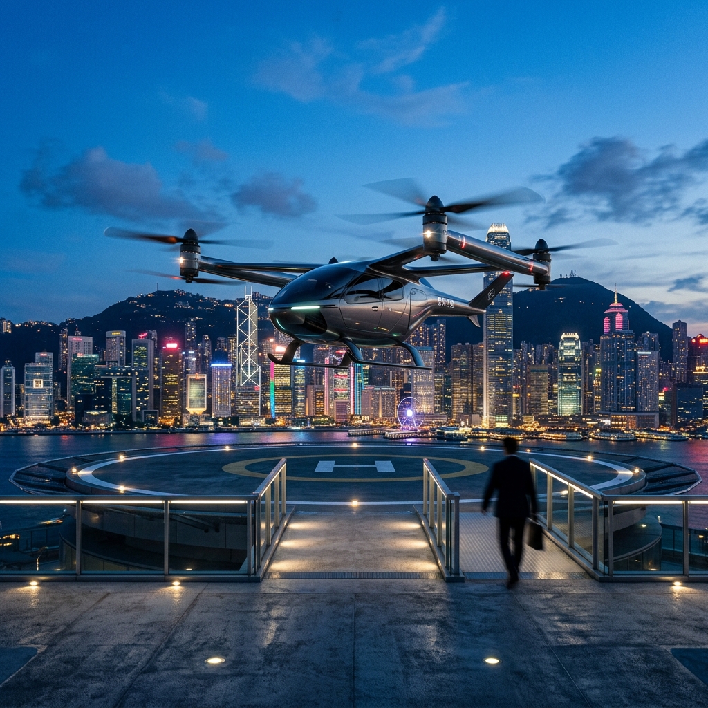 Il Debutto di Successo dell’Aerotaxi Cinese a Hong Kong: Un Nuovo Capitolo per la Business Aviation