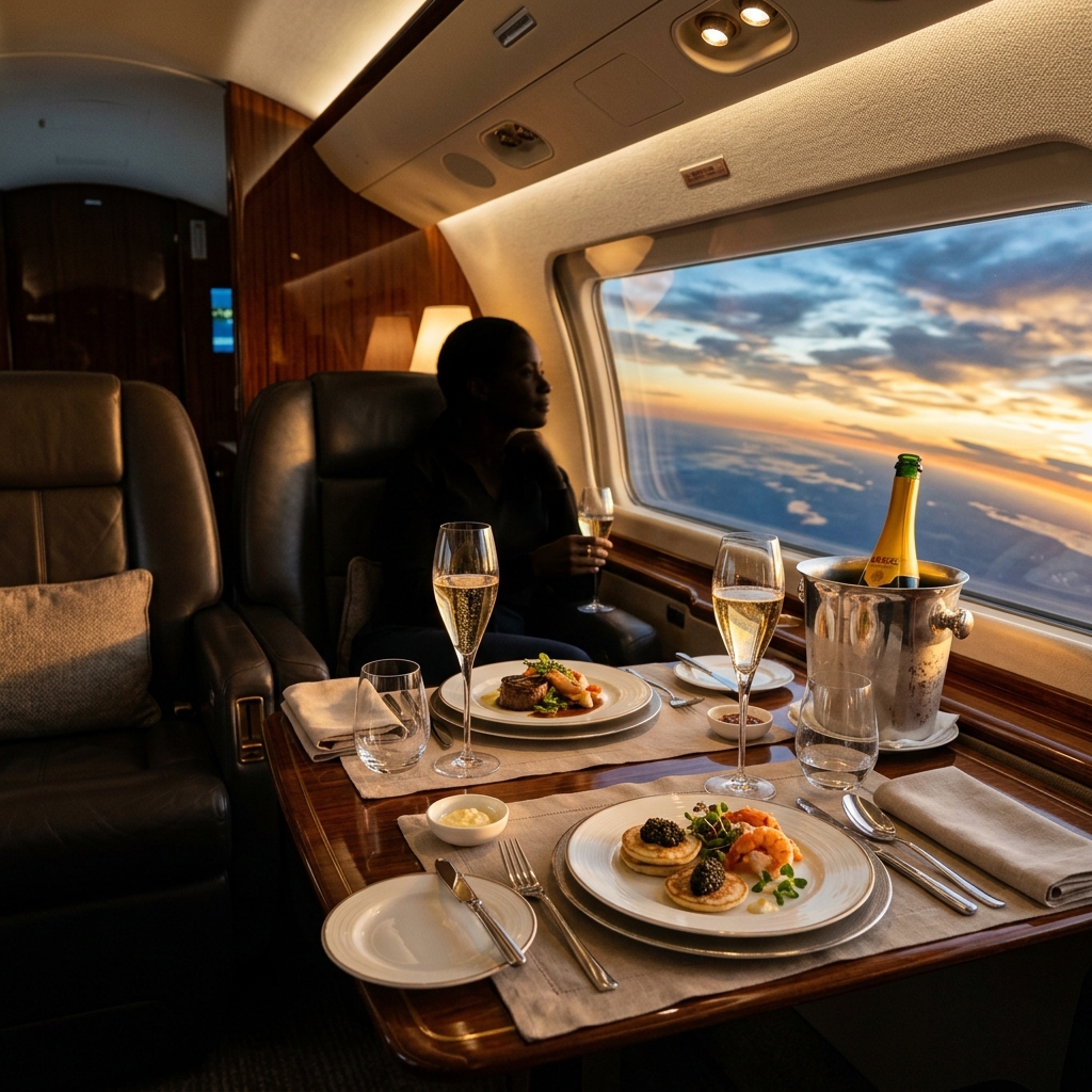 L’Eleganza del Volo: Luke Littler e l’Esperienza Gourmet in Jet Privato