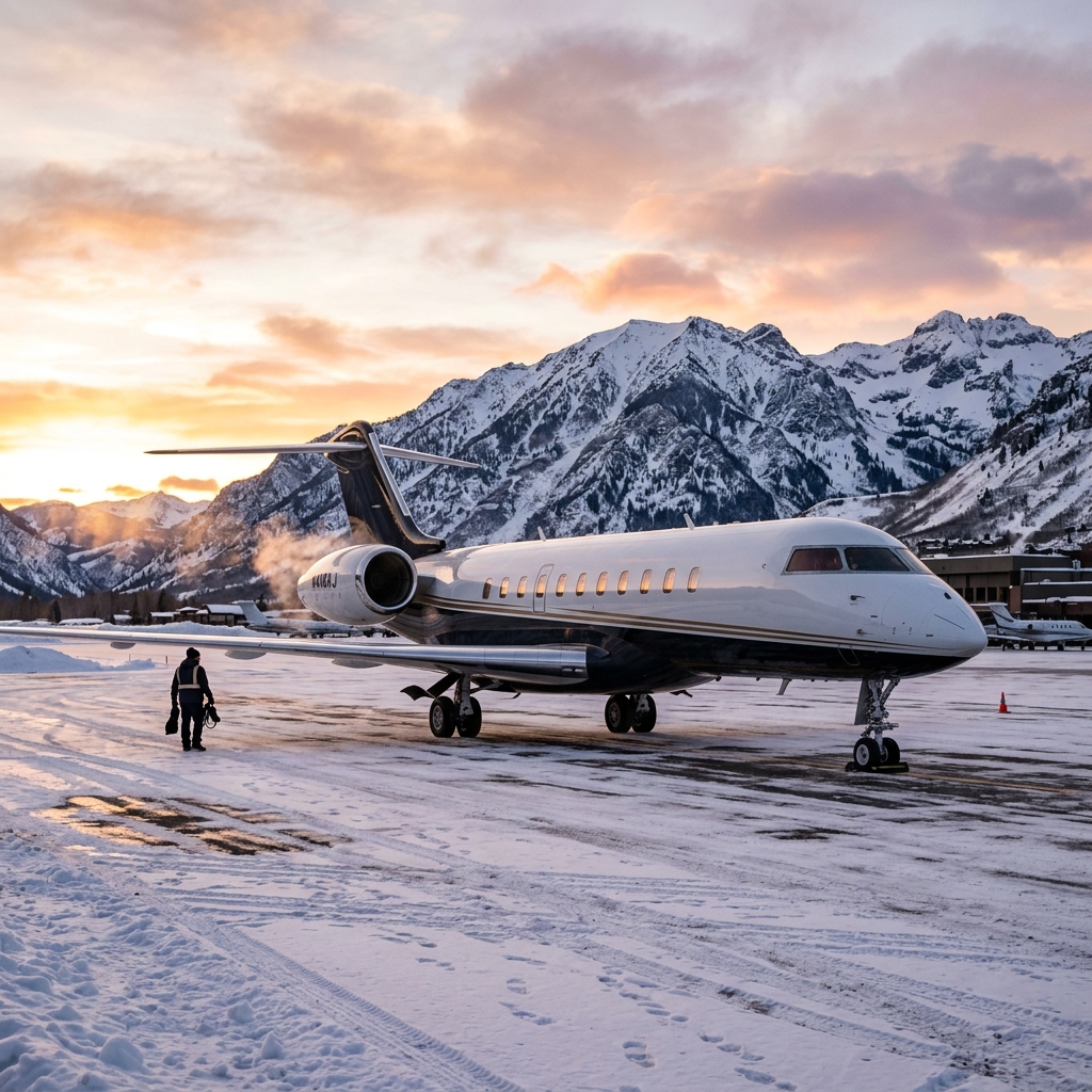 Viaggiare in Jet Privato ad Aspen: Lusso e Sfide Invernali