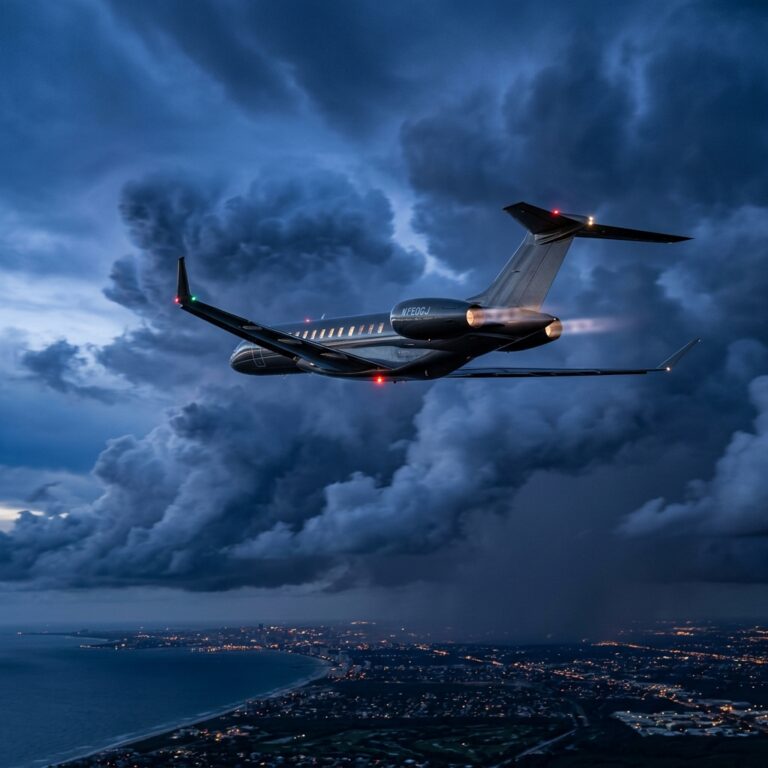 Affrontare le Intemperie: La Superiorità dei Jet Privati sui Fenomeni Atmosferici