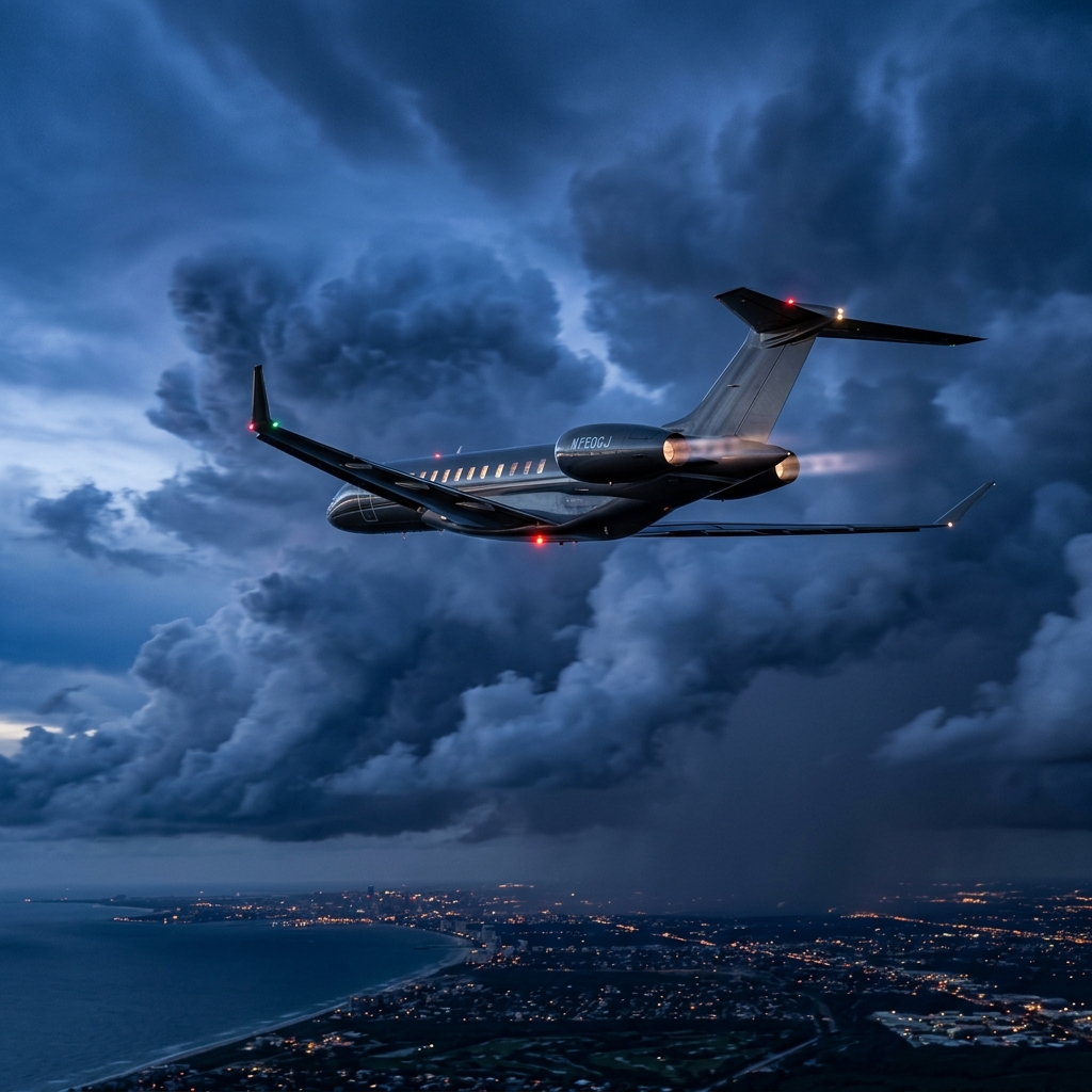 Affrontare le Intemperie: La Superiorità dei Jet Privati sui Fenomeni Atmosferici
