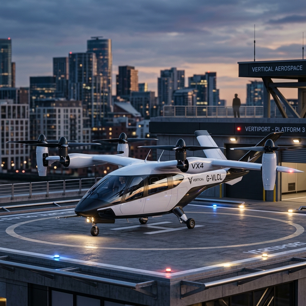 Vertical Aerospace Avvia il Primo Centro Air Taxi nel Regno Unito: Un Passo Verso il Futuro dell’Aviazione Privata