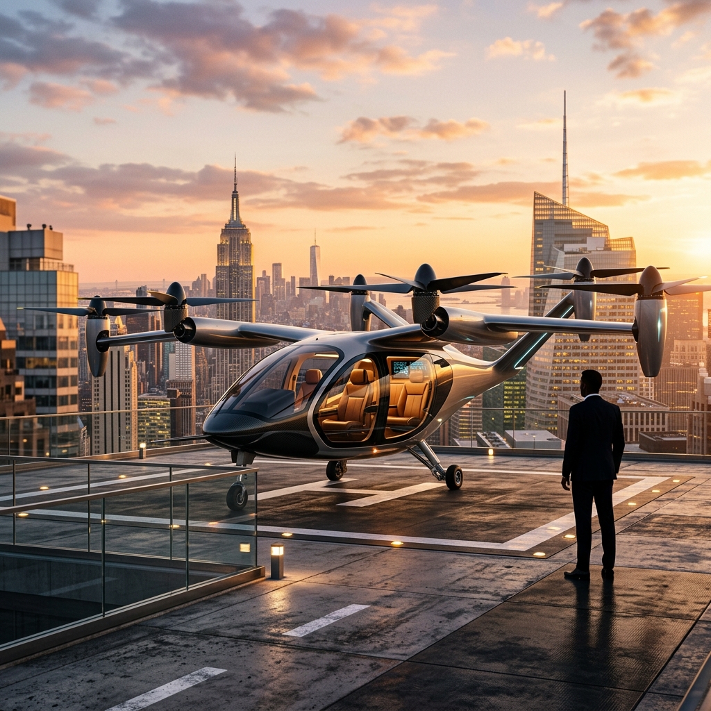 eVTOL: La Rivoluzione Porta a Porta nell’Aviazione Privata