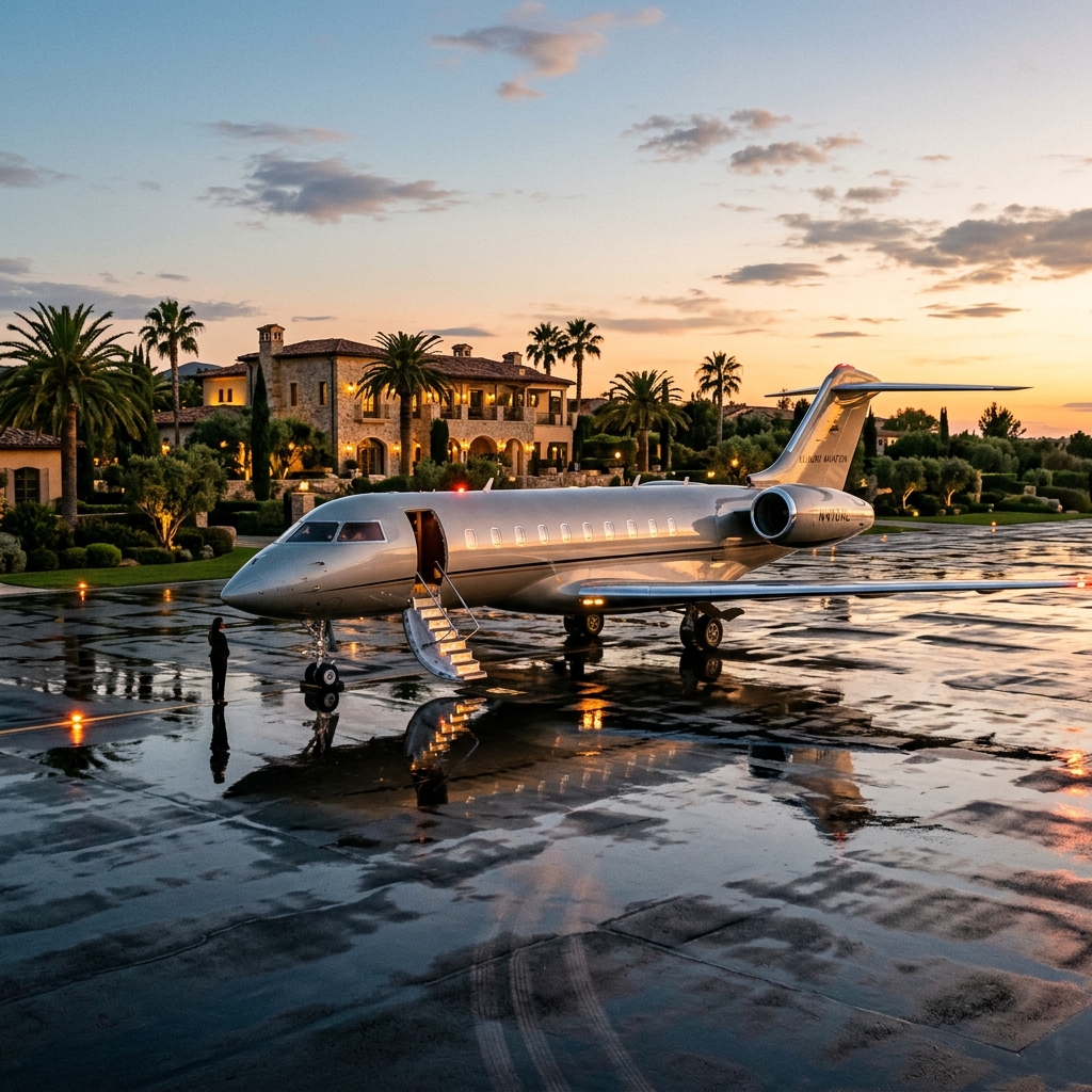 Jet Privati a Villa Certosa: Il Lusso del Volo per Eventi di Alto Profilo