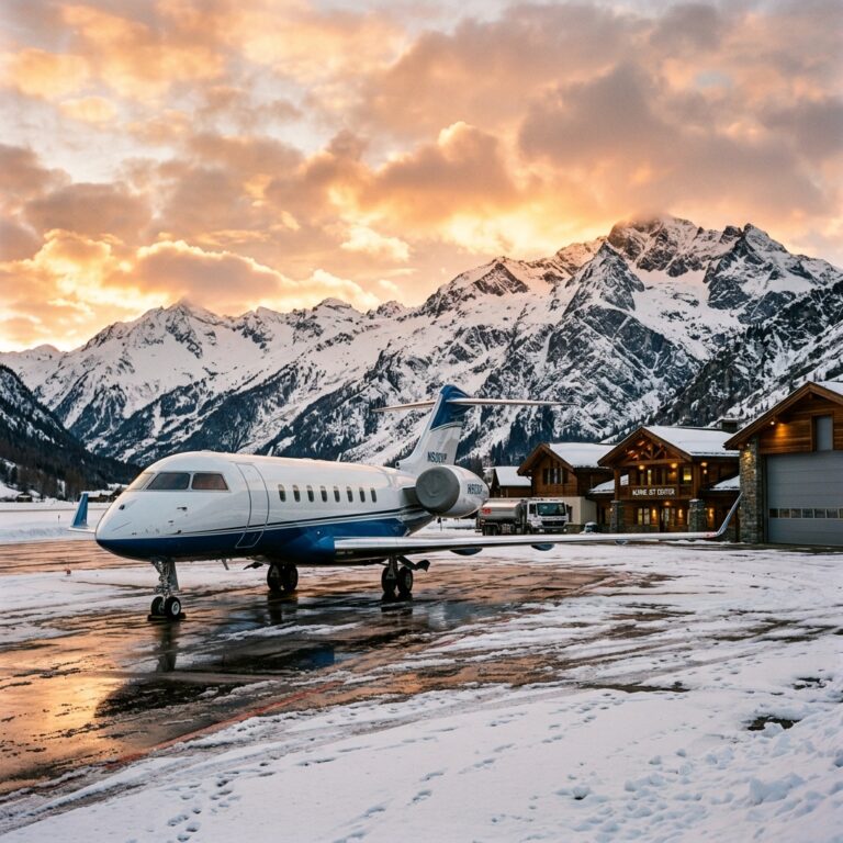 Vacanze Sulla Neve: Le Stazioni Sciistiche Più Esclusive Raggiungibili con un Jet Privato